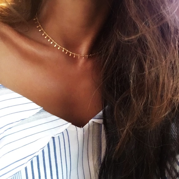 ✨GF Boho Fringe Choker Necklace - Picture 4 of 8